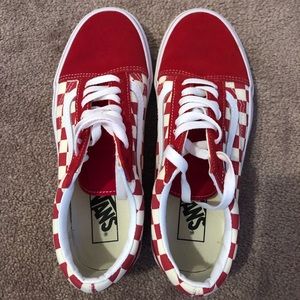 checkered vans
